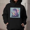 Trex Reading Book Dinosaur Graphic Youth Hoodie