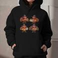 Turkey Reading Books Shirt Thanksgiving Turkey Bookworm Graphic Youth Hoodie
