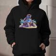 Turtle Wearing Sunglasses Reading A Book On The Beach Summer Graphic Youth Hoodie