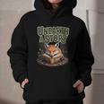 Unearth A Story Fox Reads a Book Graphic Youth Hoodie Unearth A Story Fox Reads a Book Graphic Youth Hoodie