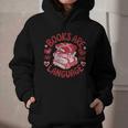 Valentine Book Lover Books Are My Love Language Women Girl Graphic Youth Hoodie