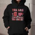 Valentine Day Book You Are Too Sweet Librarian Teacher Kids Graphic Youth Hoodie