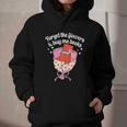 Valentines Book Lover Forget The Flowers And Buy Me Books Graphic Youth Hoodie