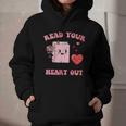 Valentines Day Book Read Your Heart Out Women Men Kids Graphic Youth Hoodie