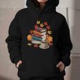 Vintage Books Tea Lovers Fall Autumn Leaves And Pumpkins Graphic Youth Hoodie Vintage Books Tea Lovers Fall Autumn Leaves And Pumpkins Graphic Youth Hoodie