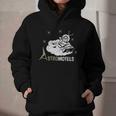 Vintage Hotel Matchbook Astro Motels 50s Retro Spaceman Graphic Youth Hoodie