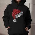 Vintage Retro Christmas Book Xmas Santa Hat Pajama Holiday Graphic Youth Hoodie