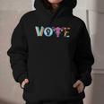 Vote Reproductive Right BLM Political Activism Lgbtq Book Graphic Youth Hoodie