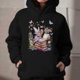 Watercolor Butterfly Fairy Read Book Library Fantasy Novel Graphic Youth Hoodie Watercolor Butterfly Fairy Read Book Library Fantasy Novel Graphic Youth Hoodie