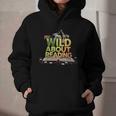 Wild About Reading Books Lovers Novelty Bookworm Library Day Graphic Youth Hoodie