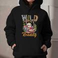 Wild About Reading Books Reader Lover Funny Teacher Animals For Men Women Kids Graphic Youth Hoodie Wild About Reading Books Reader Lover Funny Teacher Animals For Men Women Kids Graphic Youth Hoodie