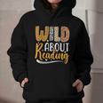 Wild About Reading Lover Bookworm Library Teacher Zoo Animal Graphic Youth Hoodie Wild About Reading Lover Bookworm Library Teacher Zoo Animal Graphic Youth Hoodie