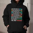 I Will Read Books On A Boat & Everywhere Reading Book Graphic Youth Hoodie I Will Read Books On A Boat & Everywhere Reading Book Graphic Youth Hoodie