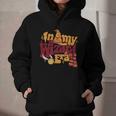 In My Wizard Era Groovy Bookish Fantasy Reader Book Lover Graphic Youth Hoodie