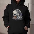 Wolf Reading Book Librarian Library Wolves Graphic Youth Hoodie