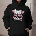 Women Read Your Heart Out Valentine's Day Teacher Book Graphic Youth Hoodie
