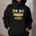 Women's Adorable Book Nerd Typography Minimalist Library Lover Graphic Youth Hoodie