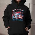 Women's Books Fireworks And Freedom Independence Day Book Lover Graphic Youth Hoodie