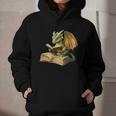 Women's Dragon Bookworm Reading Book Graphic Graphic Youth Hoodie Women's Dragon Bookworm Reading Book Graphic Graphic Youth Hoodie