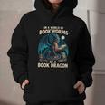 In a World Of Bookworms Be a Book Dragon Reading Graphic Youth Hoodie In a World Of Bookworms Be a Book Dragon Reading Graphic Youth Hoodie