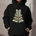 Xmas Tree Books Merry Christmas Coquette Bow Teacher Holiday Graphic Youth Hoodie Xmas Tree Books Merry Christmas Coquette Bow Teacher Holiday Graphic Youth Hoodie