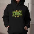 ZING Comic Book Retro Artwork – Cartoon Collector Graphic Youth Hoodie