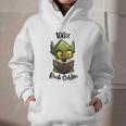 100 Book Goblin Cute Book Reader And Library Lover Graphic Youth Hoodie