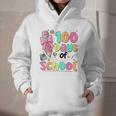 100th Day Of School Teacher Books 100 Days Of School Women Graphic Youth Hoodie 100th Day Of School Teacher Books 100 Days Of School Women Graphic Youth Hoodie