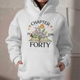 1986 Chapter Forty 40th Birthday Wildflower Book Graphic Youth Hoodie 1986 Chapter Forty 40th Birthday Wildflower Book Graphic Youth Hoodie