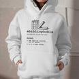 Abibliophobia The Fear Of Running Out Of Books Graphic Youth Hoodie