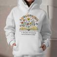 Abibliophobia Wildflower Reading Bookworm Book Reader Graphic Youth Hoodie