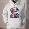 Adorable Book Lover Bulldog With Reading Glasses Cute Raglan Baseball Tee Graphic Youth Hoodie Adorable Book Lover Bulldog With Reading Glasses Cute Raglan Baseball Tee Graphic Youth Hoodie