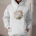 Barely Tolerable Book Lover Bookish Floral Bookworm Graphic Youth Hoodie