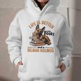 Belgian Malinois Dog Breed Life Is Better With Books And a Men Women Kids Graphic Youth Hoodie
