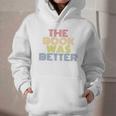 The Book Was Better Retro 70s Vintage Premium Tri-Blend Graphic Youth Hoodie The Book Was Better Retro 70s Vintage Premium Tri-Blend Graphic Youth Hoodie