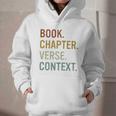 Book Chapter Verse Christian Bible Reformed Theology Graphic Youth Hoodie