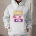 Book Fair Bookworm Library Its Book Fair Week Graphic Youth Hoodie