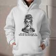 Book Lover Bent Over a Book Graphic Youth Hoodie