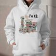 Book Lovers Bookworm Book Nerd I'm Ok Teacher School Graphic Youth Hoodie