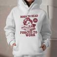 Book Readers Forced To Work Sadness Graphic Youth Hoodie