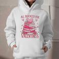 All Booked For Valentine Books Lover Teacher Floral Graphic Youth Hoodie All Booked For Valentine Books Lover Teacher Floral Graphic Youth Hoodie