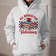 All Booked For Valentines Book Lovers Teacher Student Graphic Youth Hoodie