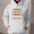 All Booked For Valentines Retro Book Lover Teacher Bookworm Premium Tri-Blend Graphic Youth Hoodie