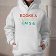 Books Coffee Cats Social Justice Graphic Youth Hoodie Books Coffee Cats Social Justice Graphic Youth Hoodie