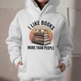 I Like Books More Than People Glasses Graphic Youth Hoodie I Like Books More Than People Glasses Graphic Youth Hoodie