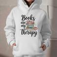 Books Are My Therapy Coffee Books Flowers Bookish Book Lover Graphic Youth Hoodie Books Are My Therapy Coffee Books Flowers Bookish Book Lover Graphic Youth Hoodie