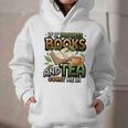 Bookworm If It Involves Books And Tea Lover Reading Premium Tri-Blend Graphic Youth Hoodie