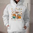 Cat Fall In Love With Reading Book Lover Autumn Graphic Youth Hoodie