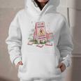 Caution Slippery When Reading Book Reader Graphic Youth Hoodie