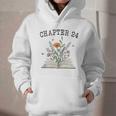 Chapter 24 Book Lovers & Readers 24th Birthday Wildflowers Graphic Youth Hoodie